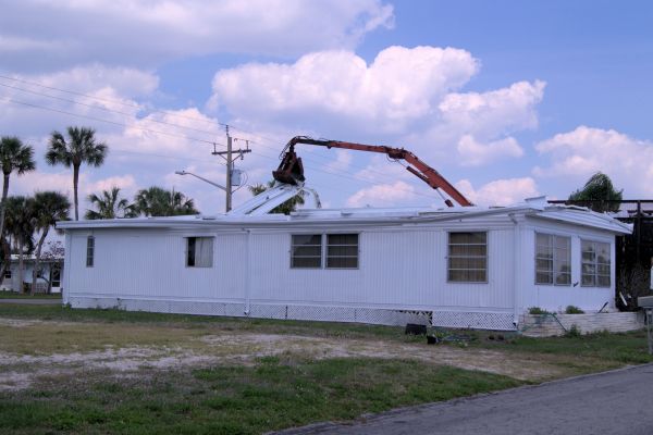 Mobile Home Demolition in Powell