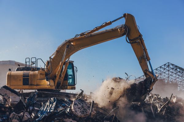 Modular Home Demolition in Powell