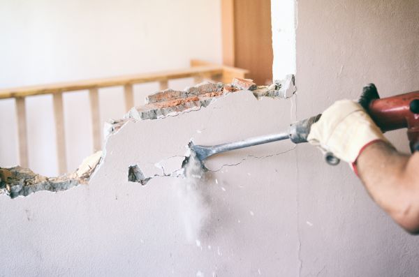 Concrete Wall Removal in Powell