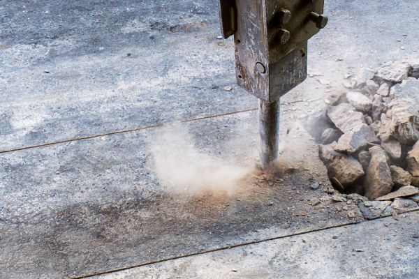 Concrete Patio Removal in Powell