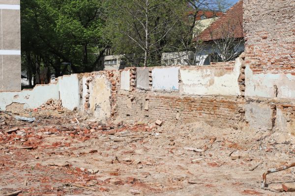 Brick Wall Demolition in Powell