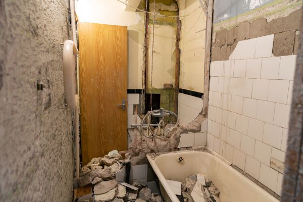 Shower Tile Demolition in Powell