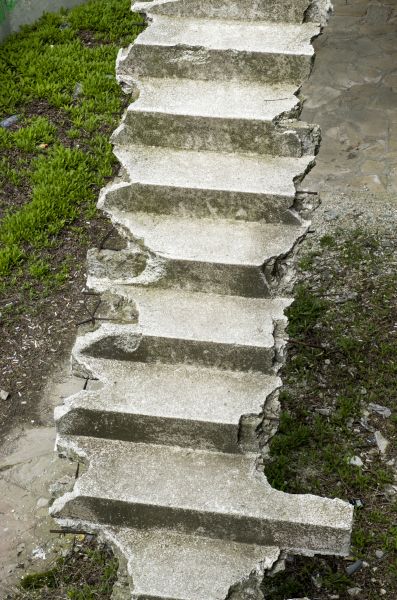 Concrete Steps Demolition in Powell