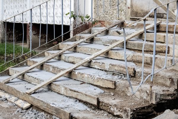 Staircase Demolition in Powell